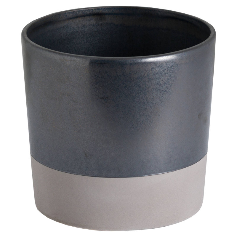 Clarksdale Ceramic Pot Planter, 16cm H x 16cm W x 16cm D