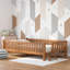 Lit simple mezzanine bas avec garde-corps et échelle-1750871373