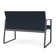 Gansett Waiting Reception Loveseat Metal Frame No Centre Arms