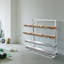 Étagère de rangement horizontale en bois robuste à 4 niveaux-49971466