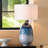 Twilight Metal Table Lamp