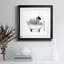 Farm Tub Sheep - Reproduction d'art sur papier encadrée-1061054515-1061054479