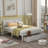 Platform Bed with Under-bed Drawers