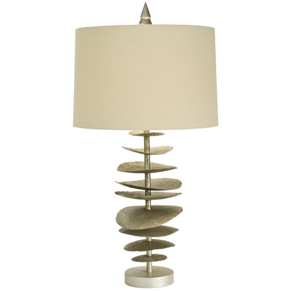 Lily Pad Table Lamp, Oatmeal