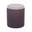 Two-Toned Upholstered Ottoman, With Storage Function Or Vanity Stool