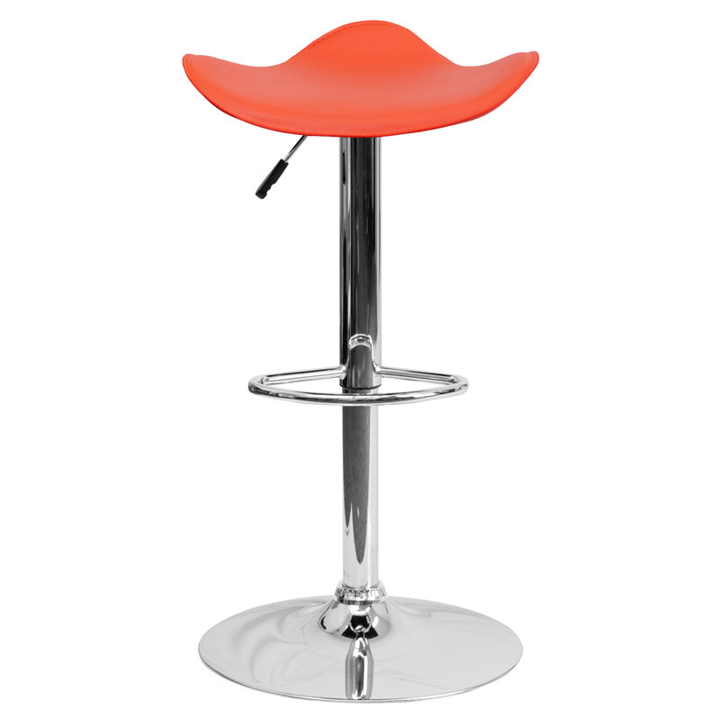 Tabouret de bar Tristan, Orange
