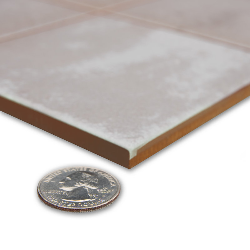 Kings Sea 13 In. X 13 In. Ceramic Floor And Wall Tile, White