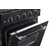 Classic Retro 24" 4 burner 2.9 cu. ft. Freestanding Gas Range with Convection Oven