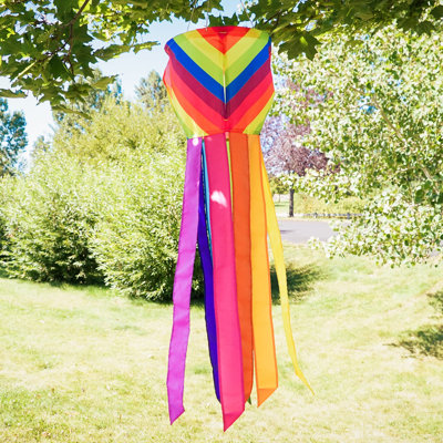 Fiesta Stripe Spinning Windsock
