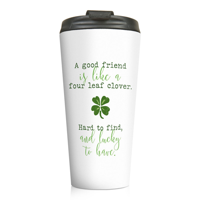 Ebern Designs Mcclaine Double Wall Insulated Stainless Steel Travel Mug