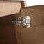 Meuble-lavabo mural 24 po avec lavabo d'art en céramique et porte à fermeture en douceur, emballage KD, contreplaqué-125515209-125515210