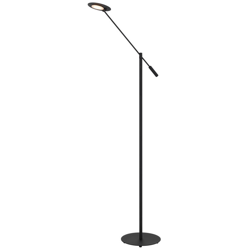 Haloline Full Spectrum Dimmable LED 9W Balance Arm Metal Floor Lamp, 920 Lumen, 2200K To 4000K