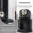 76.77"Minimalist solid wood glass eight-tone bell floor clock
