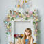 6 FT Long Artificial Easter Egg And Mixed Berry Garland Hanging Rustic Spring Garland Pastel Easter Garland Vine String For Easter Springtime Seasonal Decoration Wreath Making