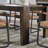Adeline Witherbee 89" Solid Wood Dining Table