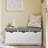 Banc de rangement pour chaussures avec 3 grands tiroirs
