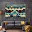 «Natural Abstraction Mountain Scenery Abstract Nature», reproduction sur toile flottante-1691230858