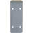 2"W x 14"D x 5 1/4"H Embrey Steel Bracket, Hammered Light Blue-89194594-64105833