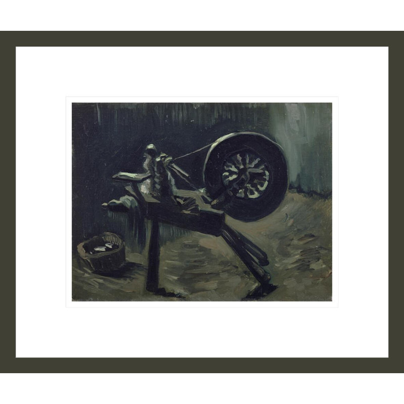 Bobin Winder par Vincent van Gogh, H 13,75 po x l 16,22 po