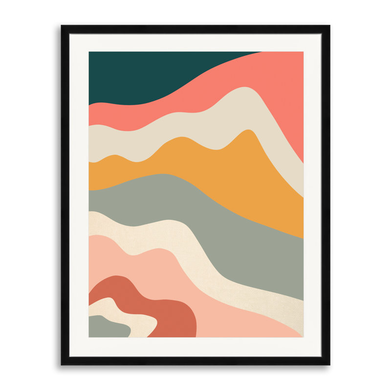 Appreciation Print by Alicia Bock, Black Framed Paper, 30" H x 24" W