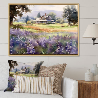 Calming Lavender Hues IV - Lavender Wall Art