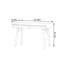 Bureau moderne à 2 tiroirs de style simple 47,24 po