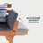 Katinka Eucalyptus Outdoor Daybed Sofa with Folding Armrest & Coffee Tray with 3 Pillows