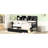 -Colored Daybed With Wood Frame, Two Drawers, And Practical Shelf Twin Color, Strong Extra Storage-1301236630