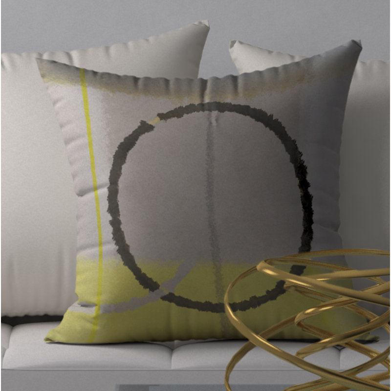 Reversible Throw Pillow, 18" x 18"