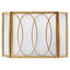 Parisian 3 Panel Iron Fireplace Screen-63681775