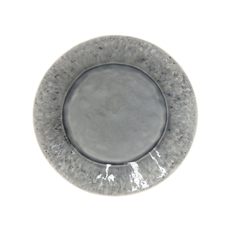 Madeira Dinner Plate, Gray