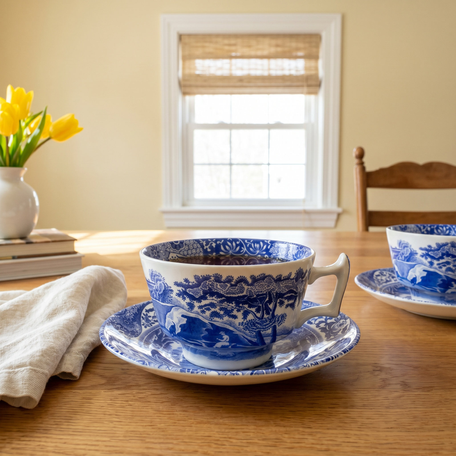 Blue Italian Teacup
