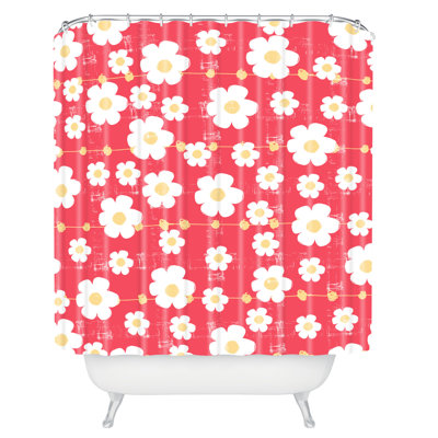 Trenace Floral Shower Curtain