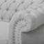Canapé moderne 3 places en tissu gris