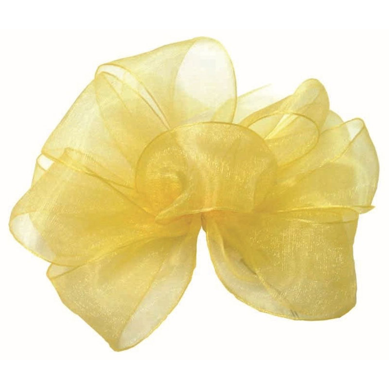 Ruban tropical tropical, H 2 po x l 6 po x P 6 po, Jaune