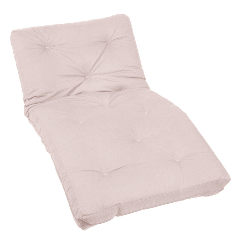 Matelas de futon Meader, 7, Grand lit, Rosé
