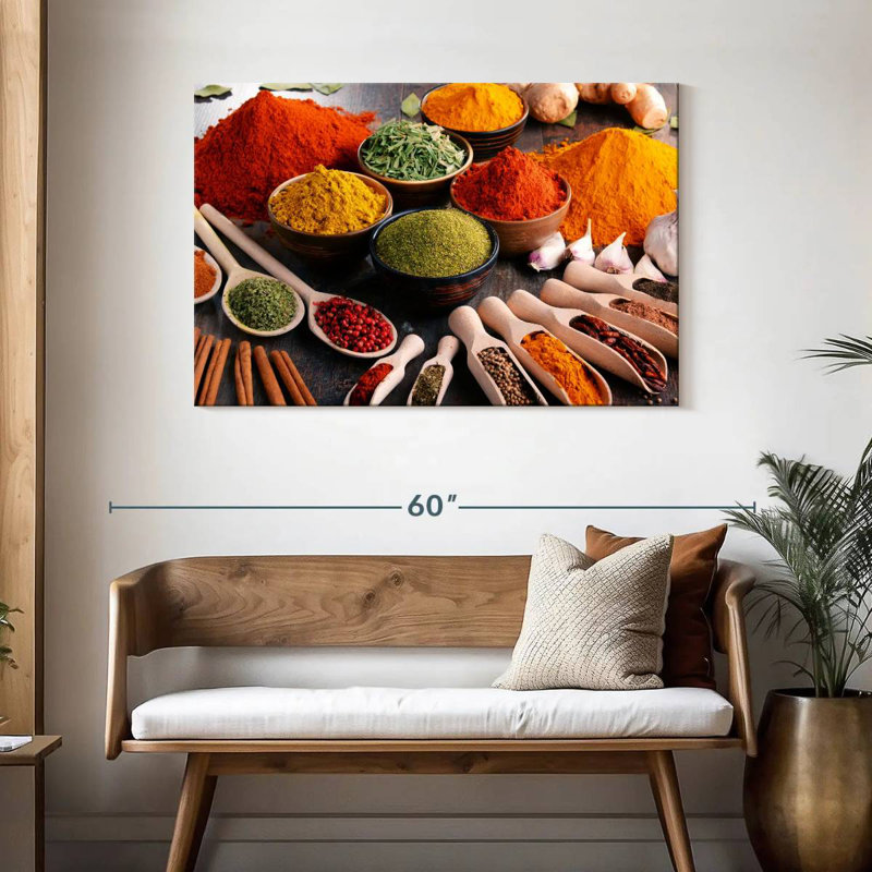 Yarlin Assorted Herbs And Spices, 30" H x 45" W