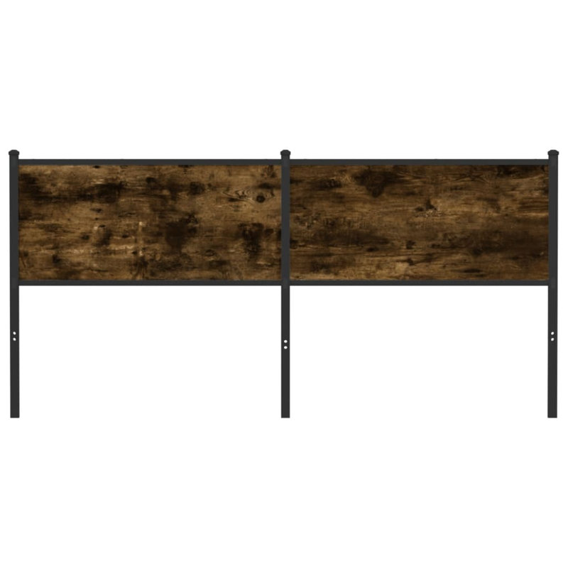 Headboard, Smoked Oak, Super King (6')