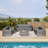 Cecy Rectangular Eucalyptus Outdoor Coffee Table