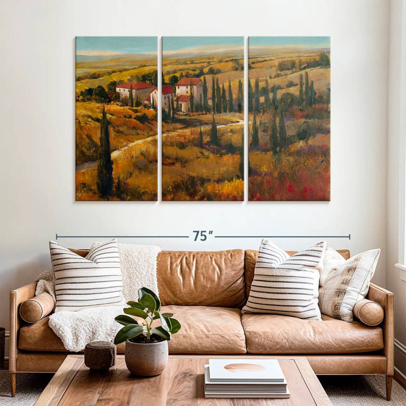 Alvord Nostalgic Tuscany II, H 42 po x l 65 po