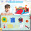 Jeu gonflable gonflable pour grands enfants, glissade extra large large de 13,4 x 13 pi, siège gonflable sautant avec poteaux d'obstacles et jeu de lancer