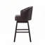 Tabouret de bar pivotant à 360 degrés