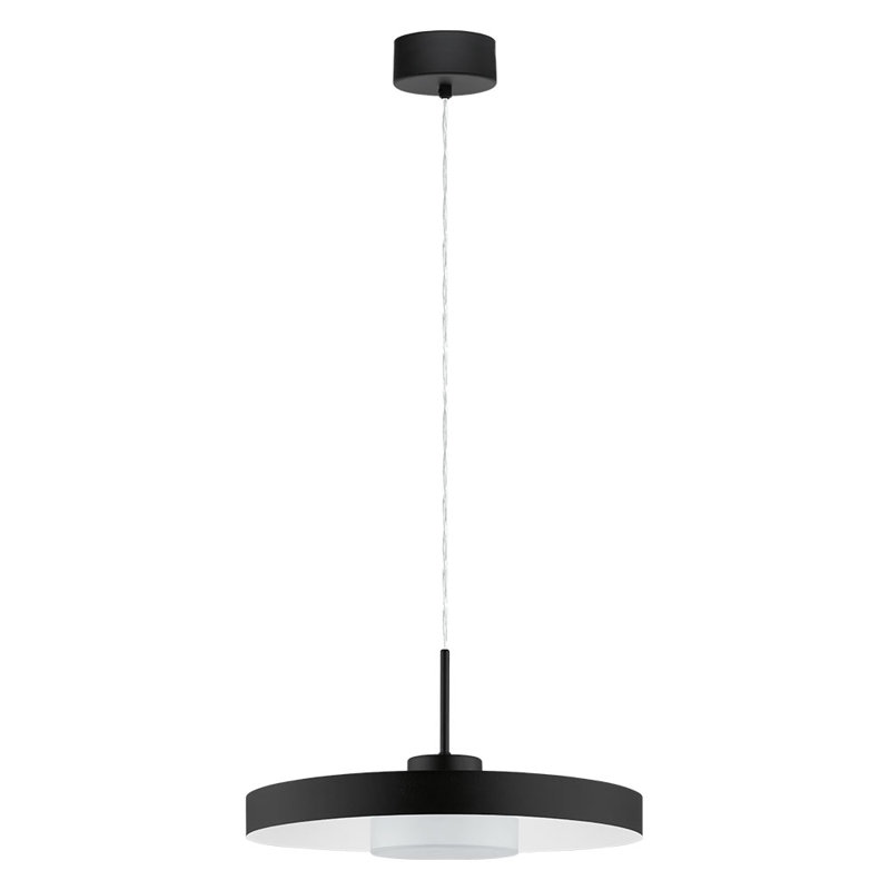Luminaire suspendu cylindrique à 1 lumière DEL