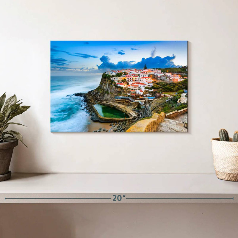 Nicci Azenhas Do Mar Seascape, 8" H x 12" W