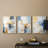 Abstract  Series  CLXXXI  -Set Of 3 Framed Giclee Prints -Ready to Hang-107251767-107251765