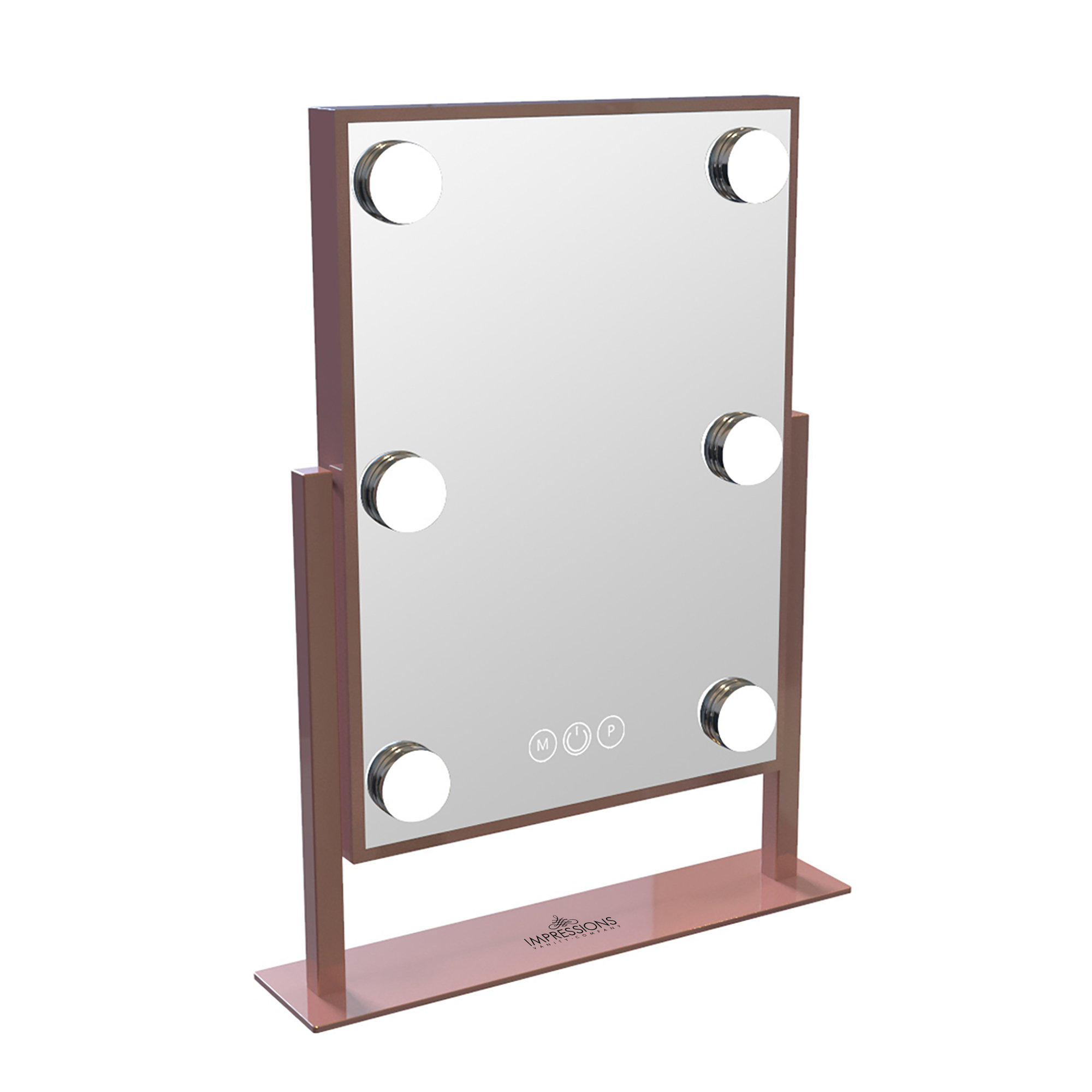 IMPRESSIONS VANITY · COMPANY Hollywood TriTone Makeup Mirror with 6