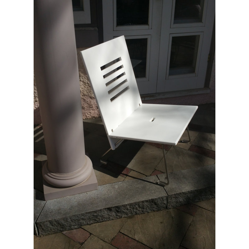 Killebrew Outdoor Lounge Chair, White