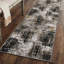 Tapis abstrait jaune / noir / gris-352200842