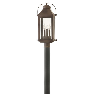 Anchorage Outdoor 3-Light Lantern Head