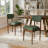 Round Wood Dining Table Kitchen Table Dining Chair Sets With 4 Legs-1520233546-1520233542-1520233560